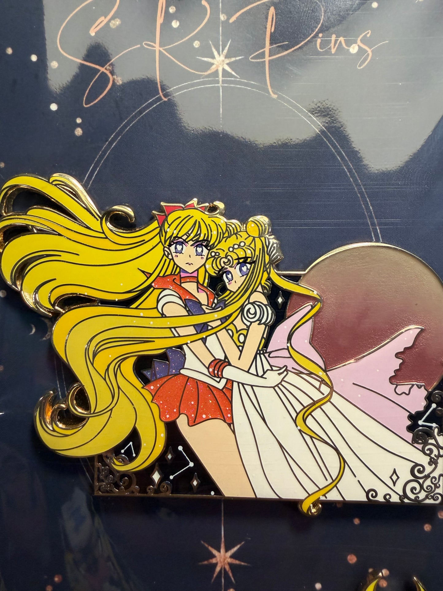 Princess Serenity & Venus Pin with filler pin