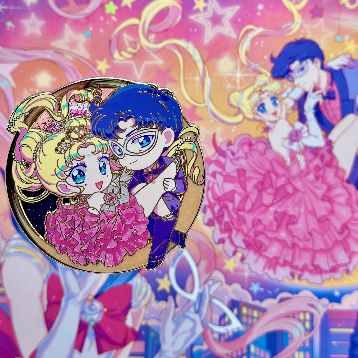 Moonlight Destiny Pink Chibi