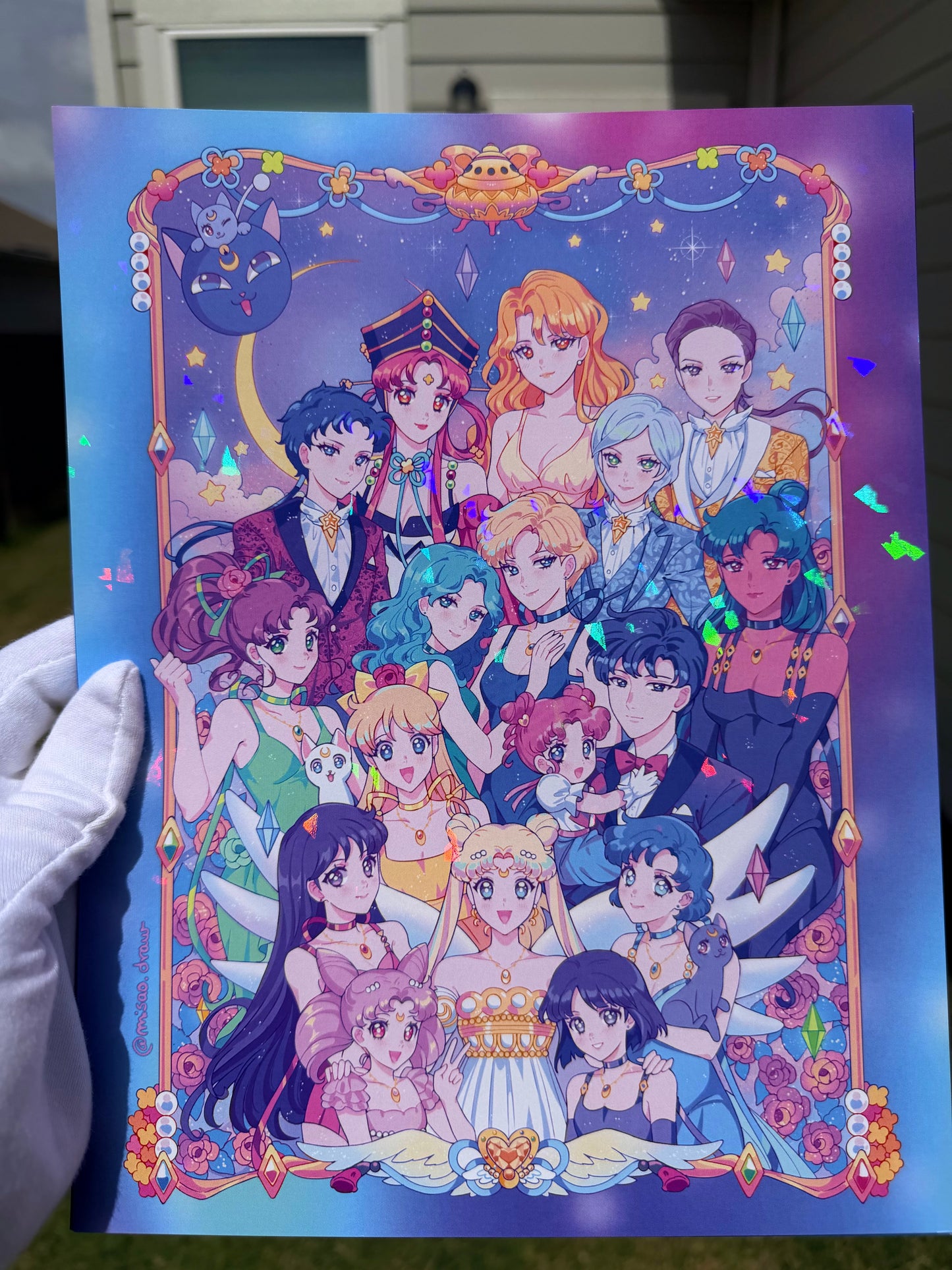 Eternal Love: Princesses Variant Holographic Print