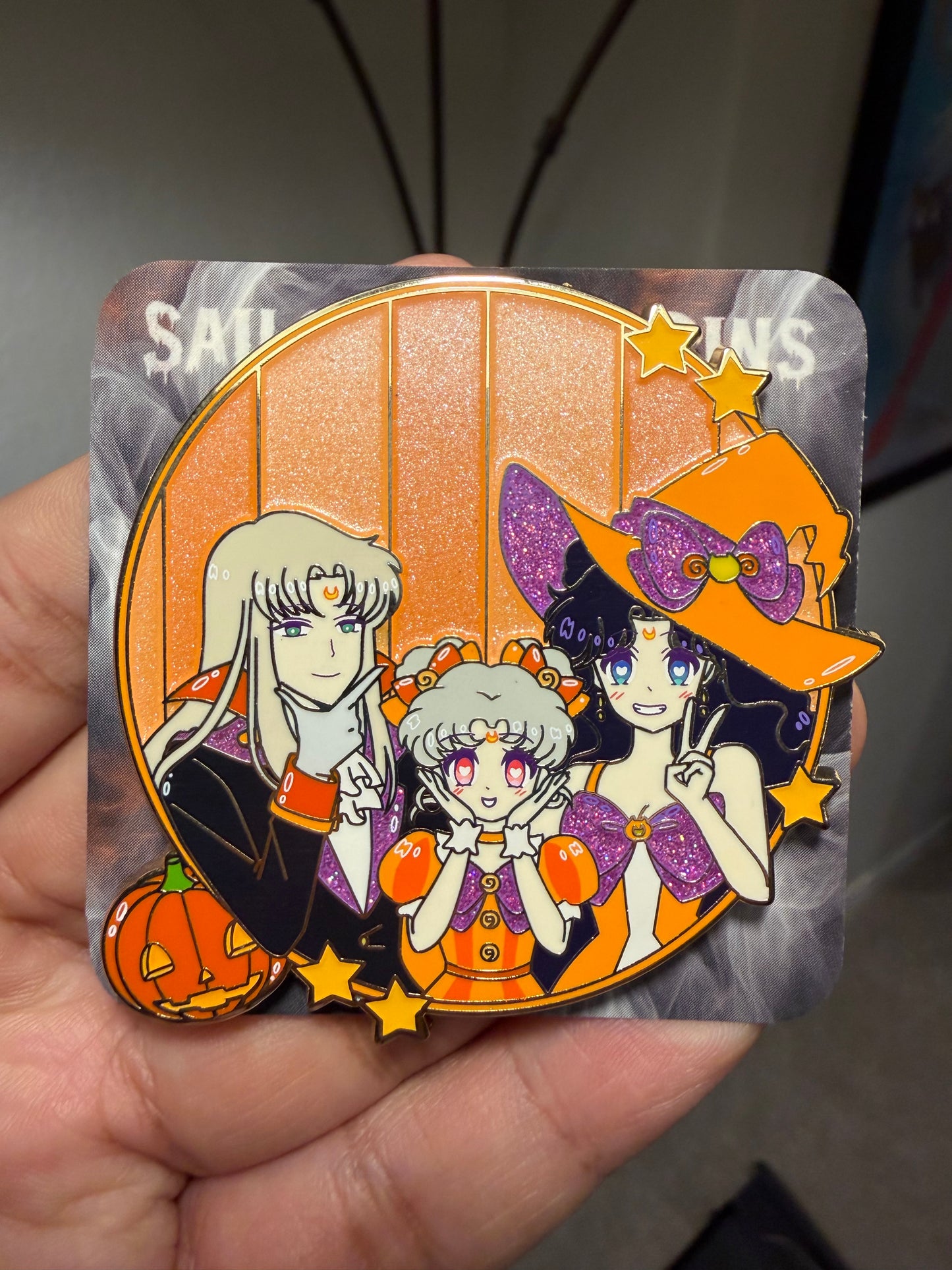 Halloween SKP pin Luna Artemis and Diana