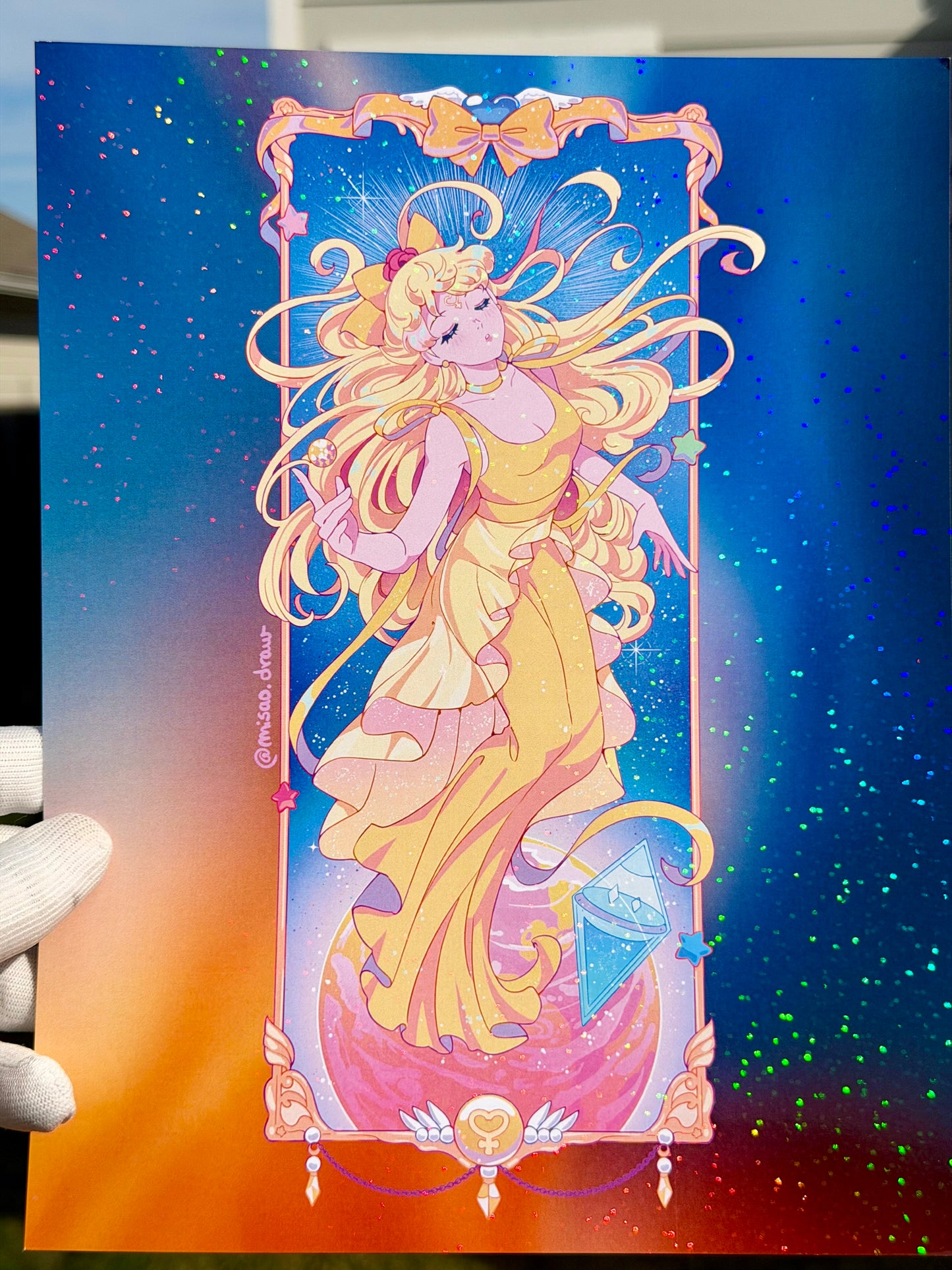 Minna Henshin-Yo: Princess Venus heavy holographic print