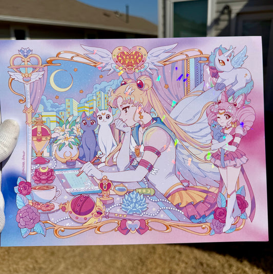 Eternal SM LOFI holographic print