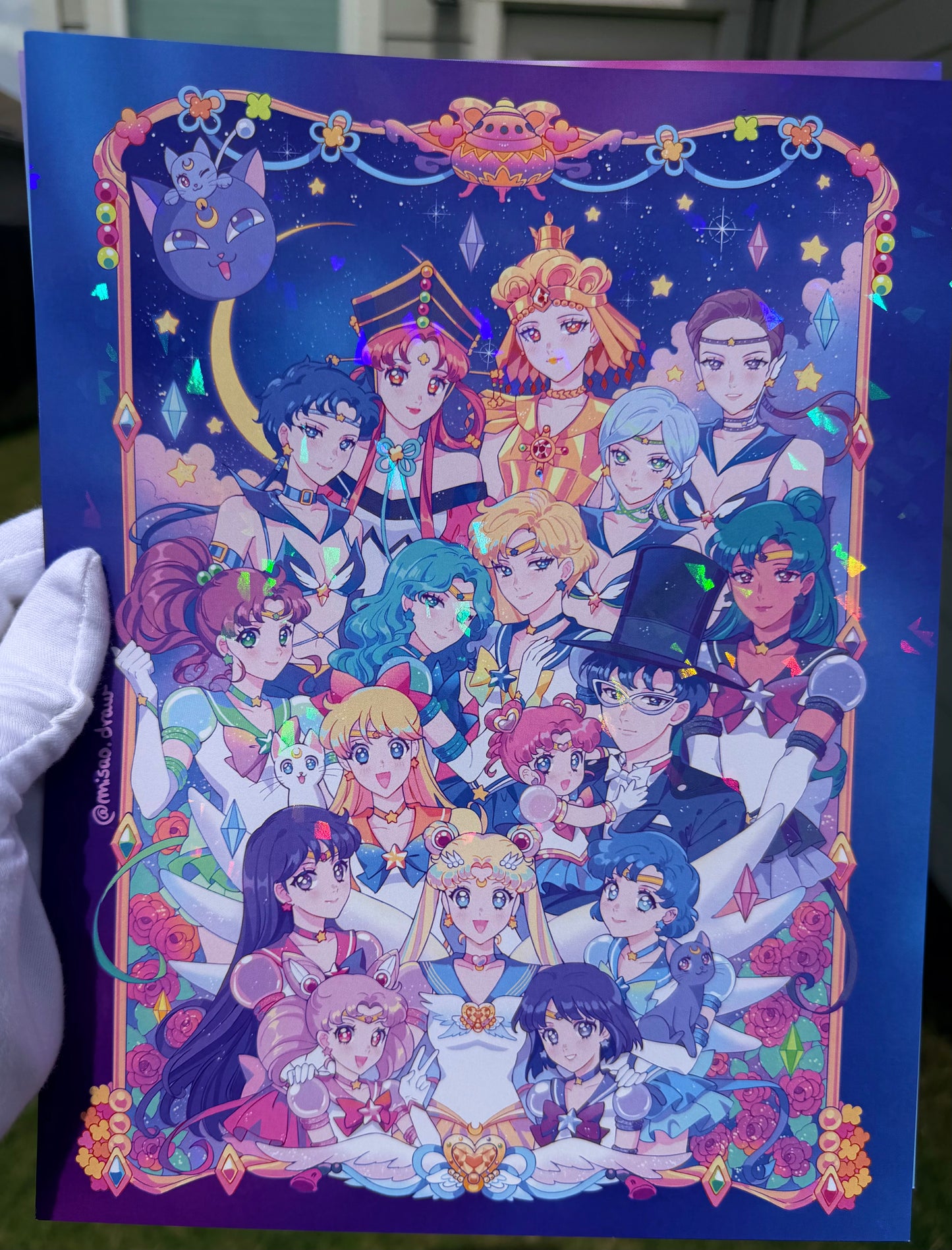 Eternal Love: Senshi Variant Holographic Print