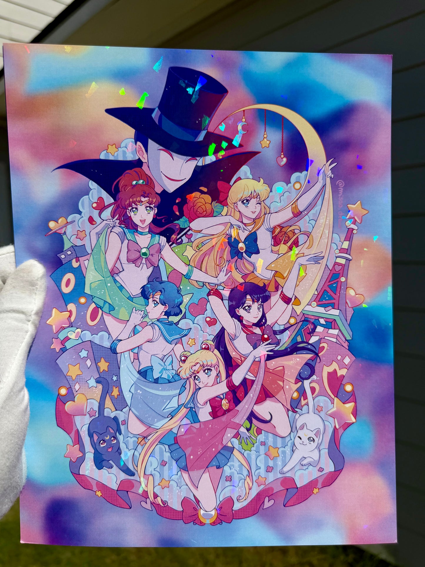 Moonlight Densetsu Holographic Print