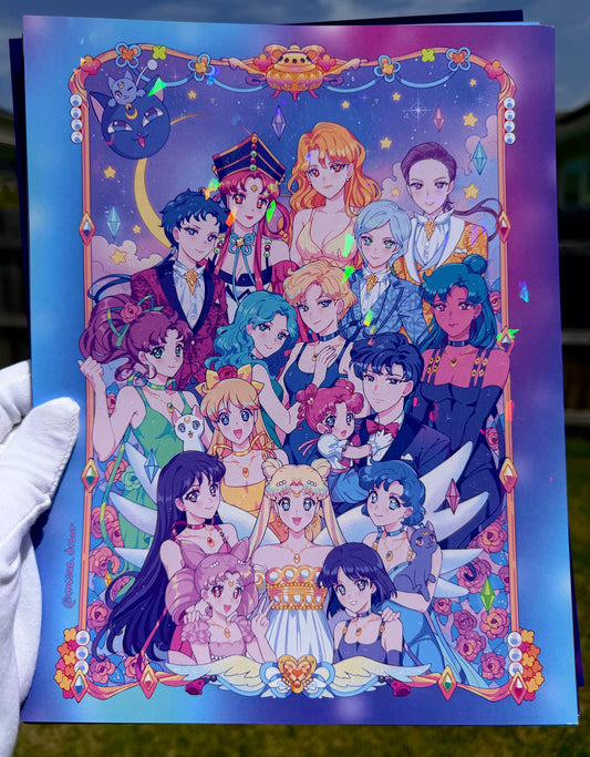 Eternal Love: Princesses Variant Holographic Print