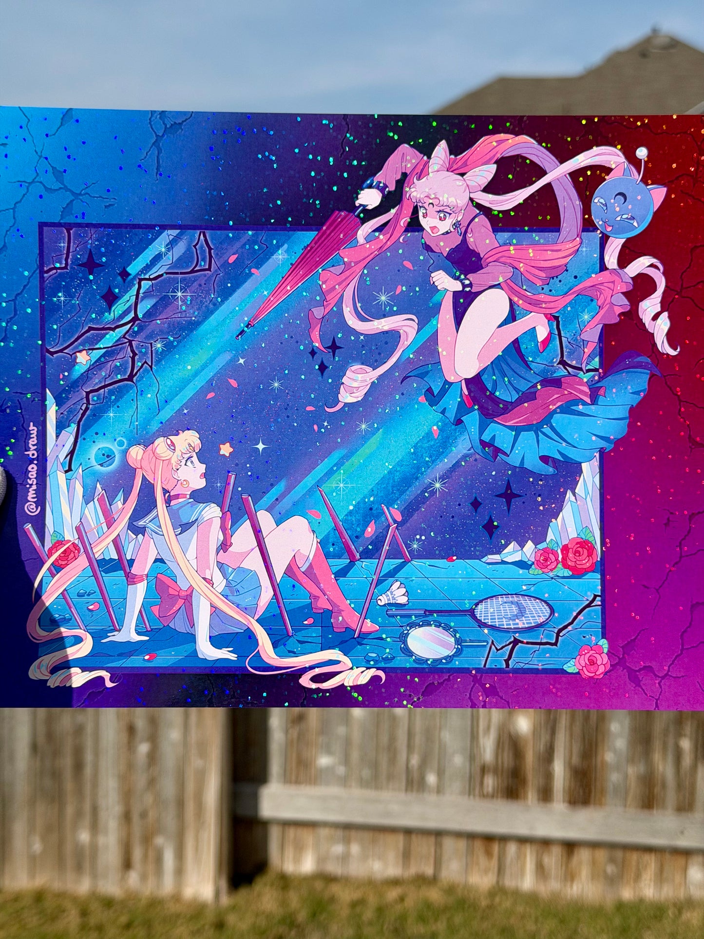 BL/Wicked Lady attacks heavy holographic print