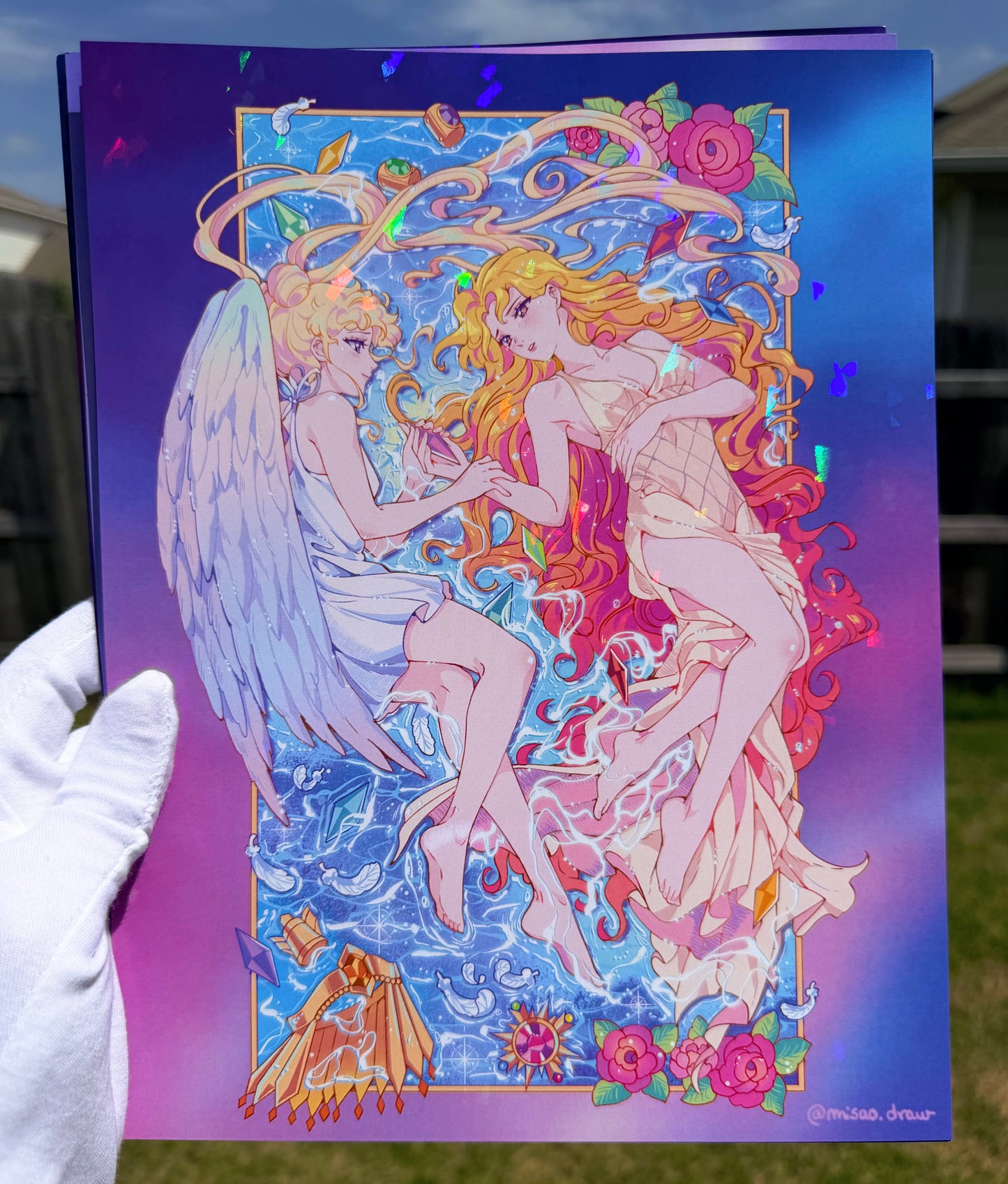 Usagis Love Holographic Print