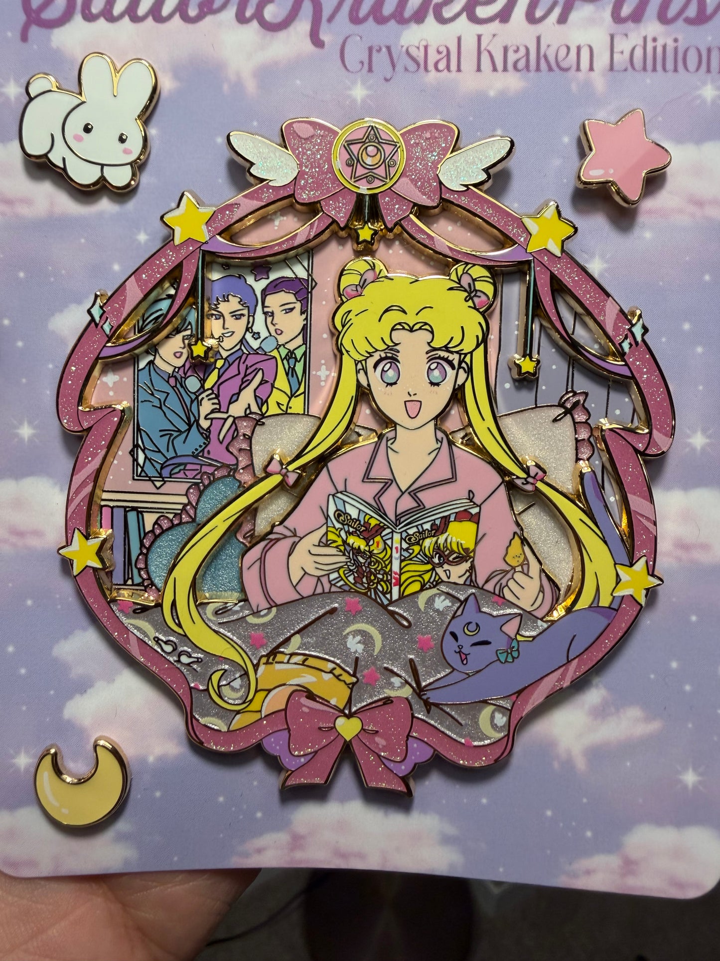 SKP bedtime Usagi Pin with 3 fillers