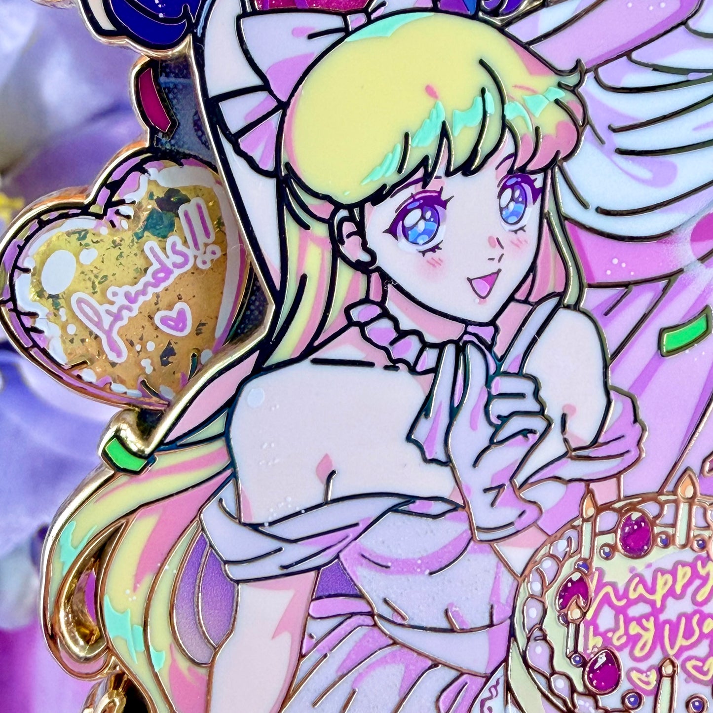 Happy Birthday Usagi Pin