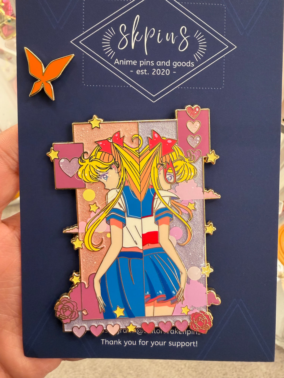 Sailor V double life with filler pin set