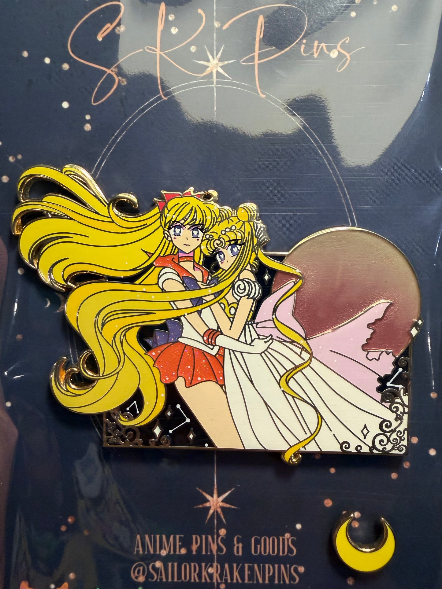 Princess Serenity & Venus Pin with filler pin