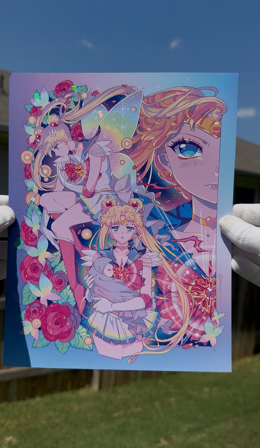 Saturn and the Messiah Holographic Print