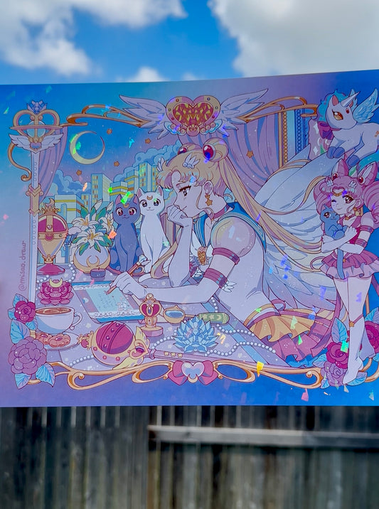 ESM Lofi holographic print