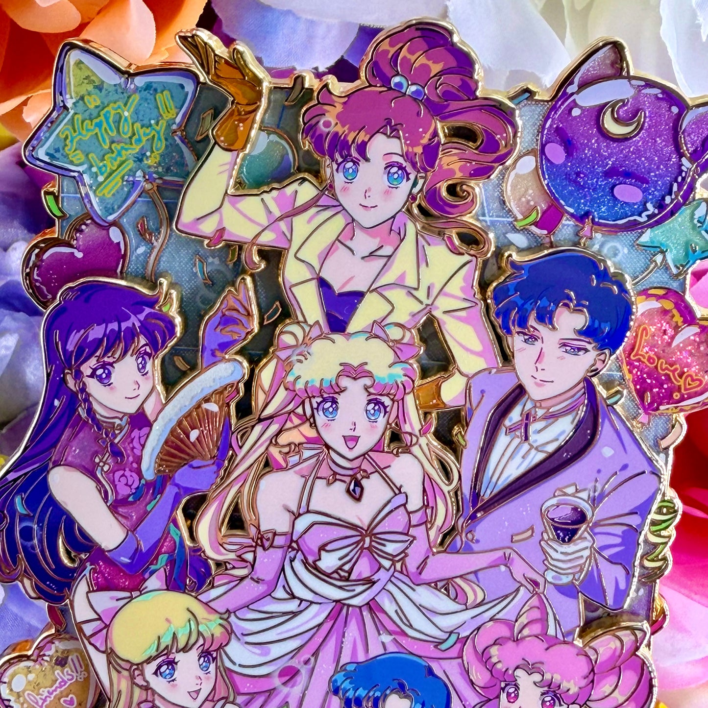 Happy Birthday Usagi Pin
