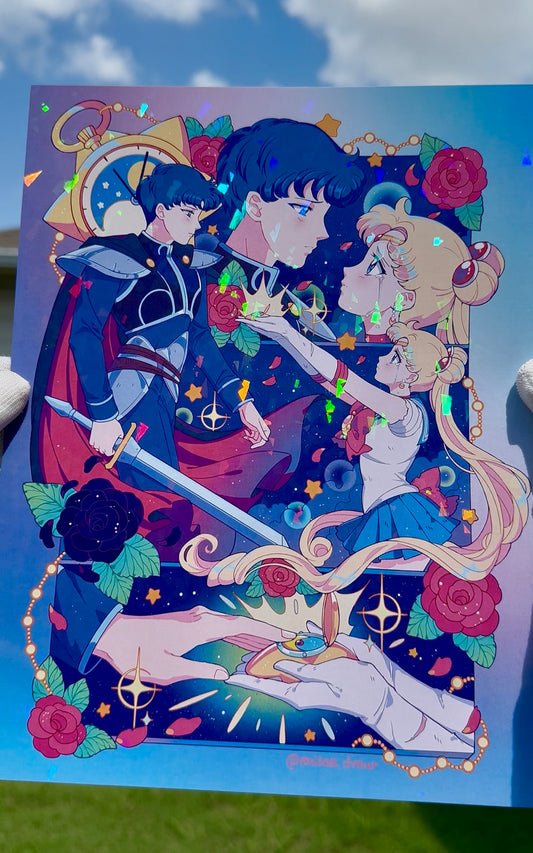 Destined Lovers Holographic print