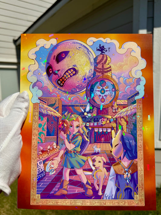 Majoras Holographic Print