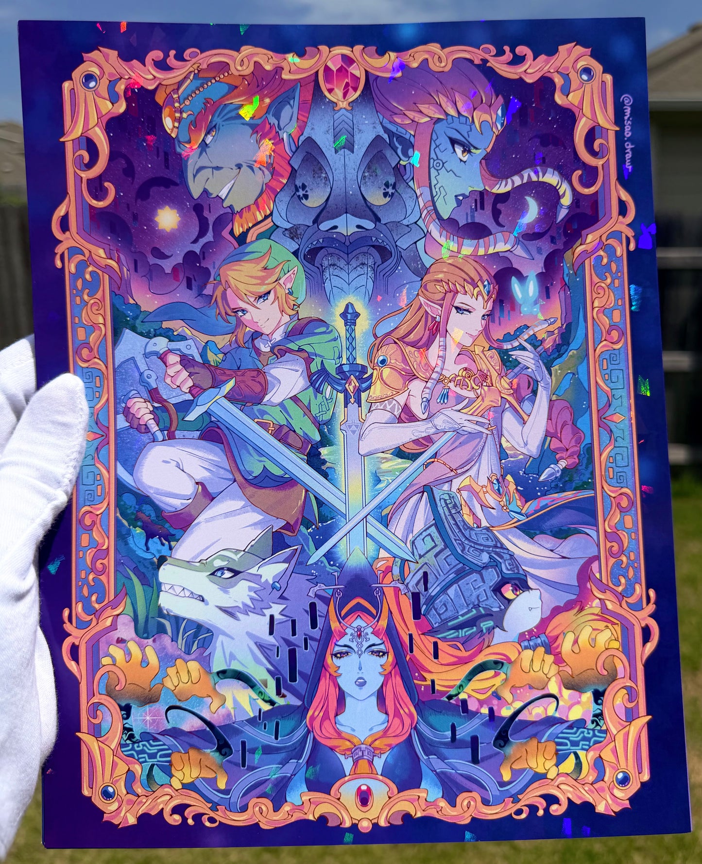 TP Holographic Print